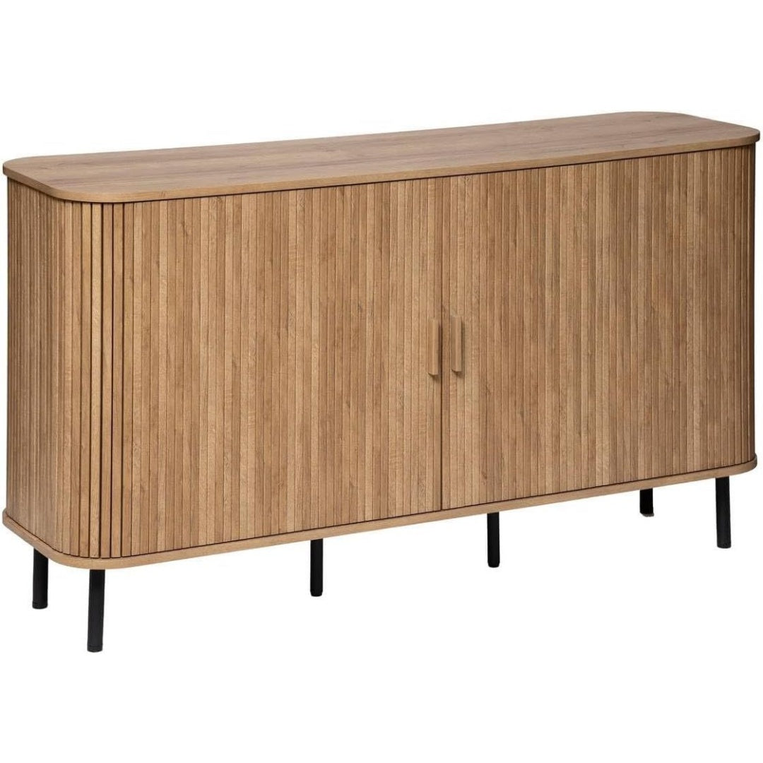 Le charme du rangement avec ce bibliotheque avec portes, avec etageres, coloris blanc et vert