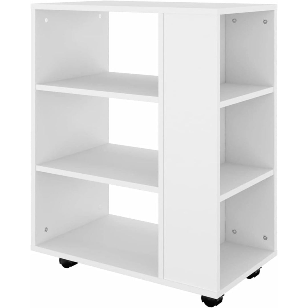 Une silhouette equilibree pour ce meuble de rangement aux lignes soignees, teinte non determine