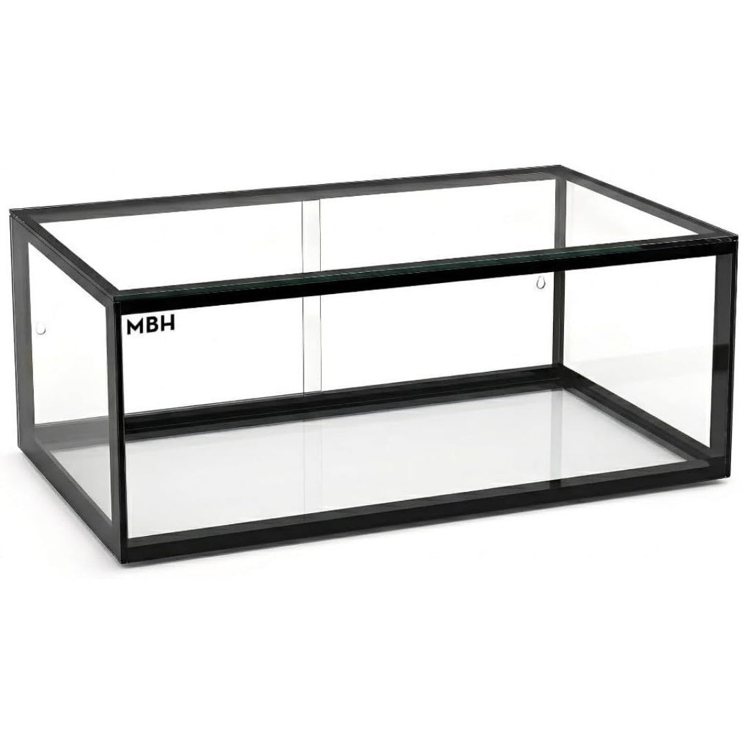 Le charme du rangement avec ce buffet avec portes, a l'aspect bois, coloris gris et bois naturel