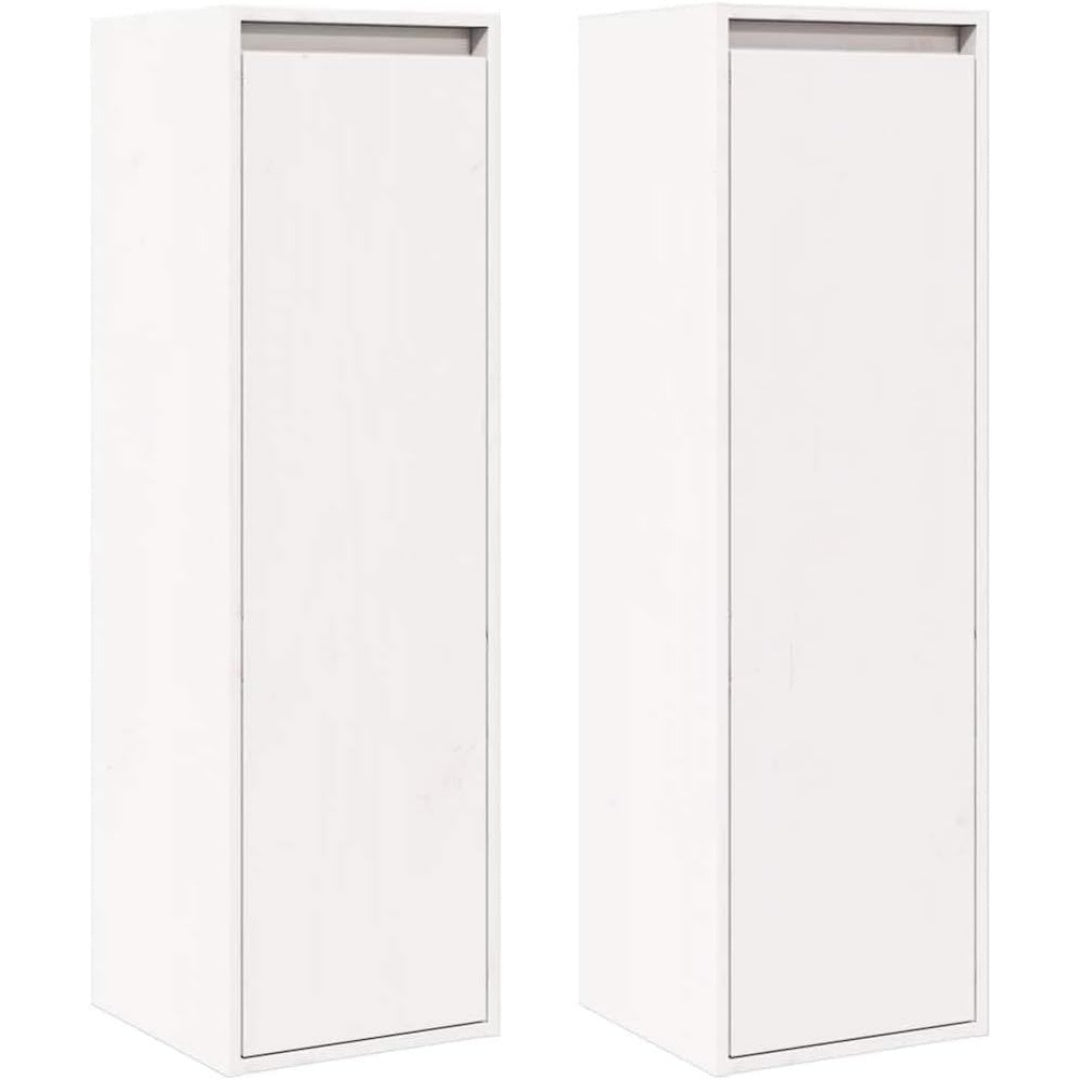 Le charme du rangement avec ce buffet avec tiroirs, avec portes, coloris blanc et bois naturel