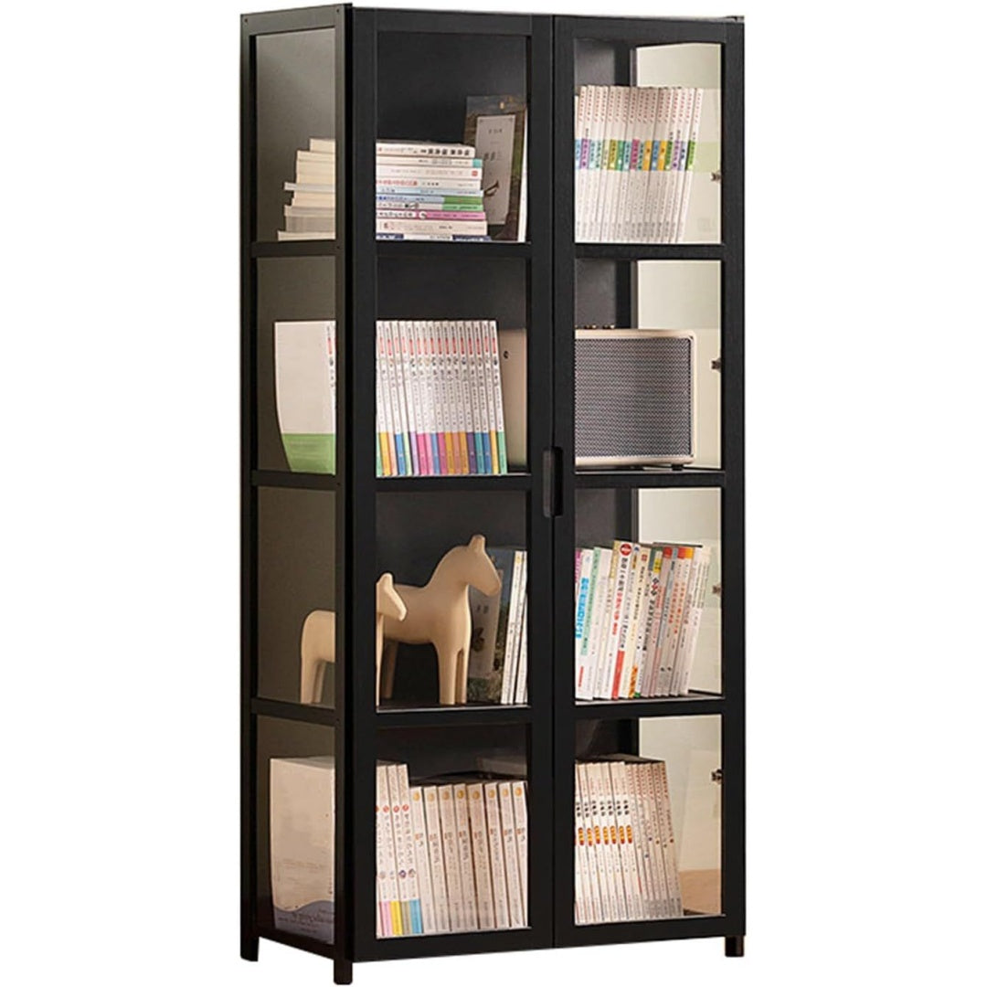 Une silhouette equilibree pour ce buffet avec tiroirs, avec portes, teinte blanc et bois naturel